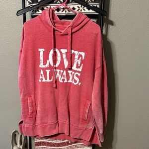 Love Always Red Hoodie